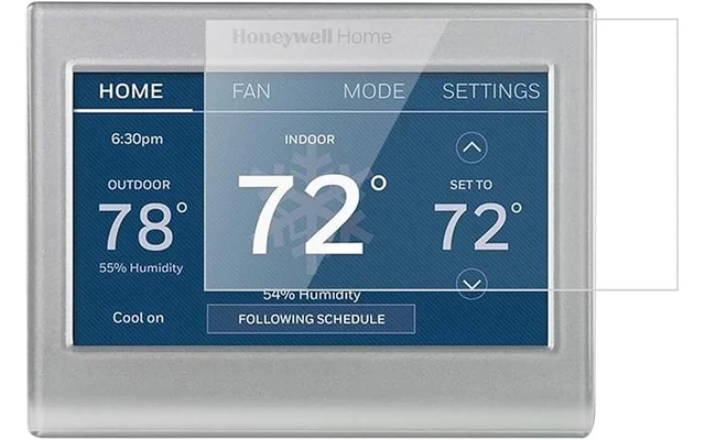 Screen protection film, toughened film is suitable for Honeywell Home RTH9585WF1004 Thermostat