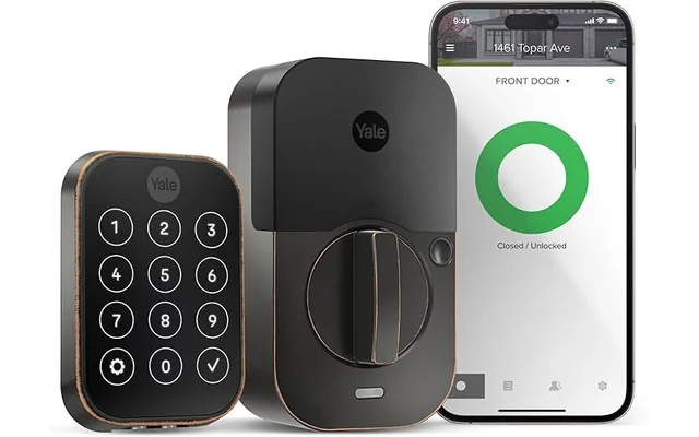 Yale Assure Lock 2 Deadbolt, Oil Rubbed Bronze Smart Keyless Entry Door Lock with Wi-Fi
