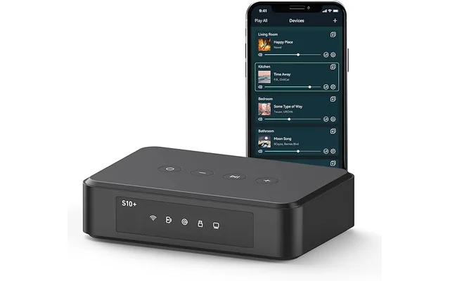 Arylic S10+ AirPlay Audio Receiver, Multiroom Stereo with SPDIF Out, WiFi & Bluetooth Music Streamer