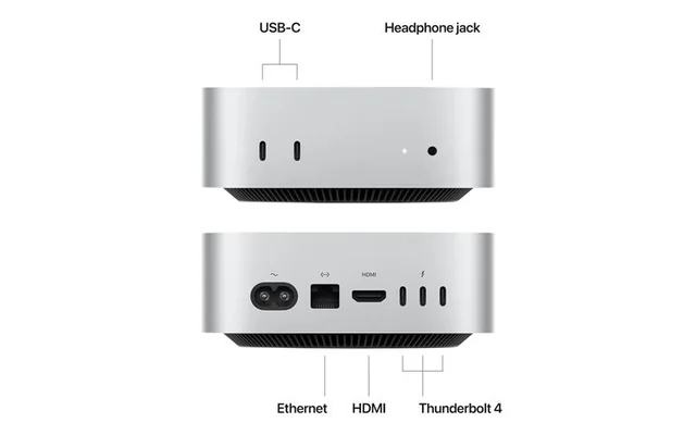Apple Mac mini MU9D3LL/A (Late 2024) Desktop Computer