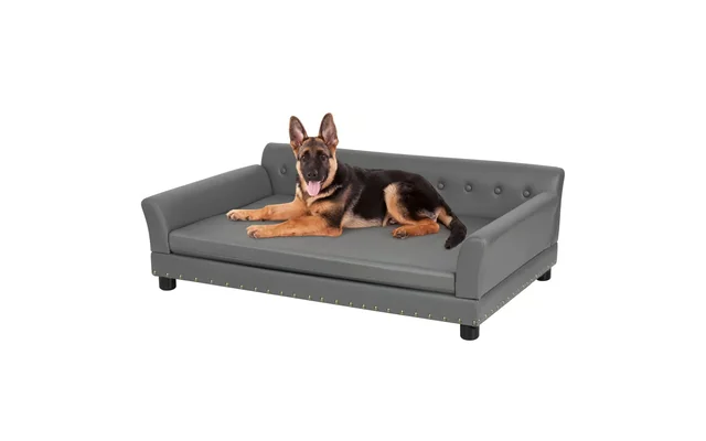 Quilted Orthopedic Bolster Sofa Pet Bed